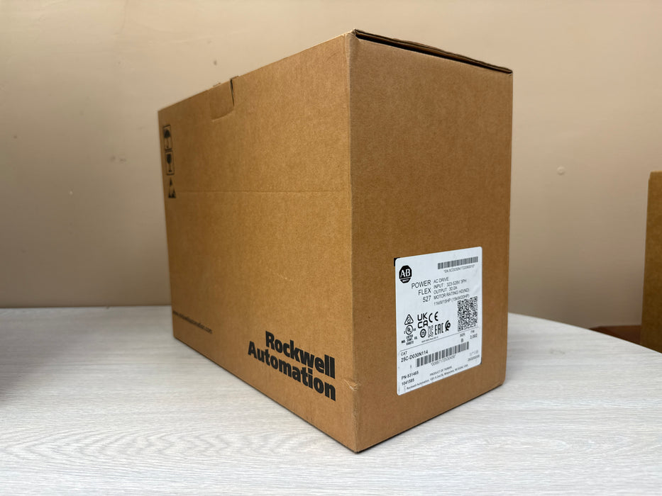 Allen-Bradley 25C-D030N114 PowerFlex 527 AC Drive 15kW (20Hp) 480V 3-Phase - New Sealed in Box