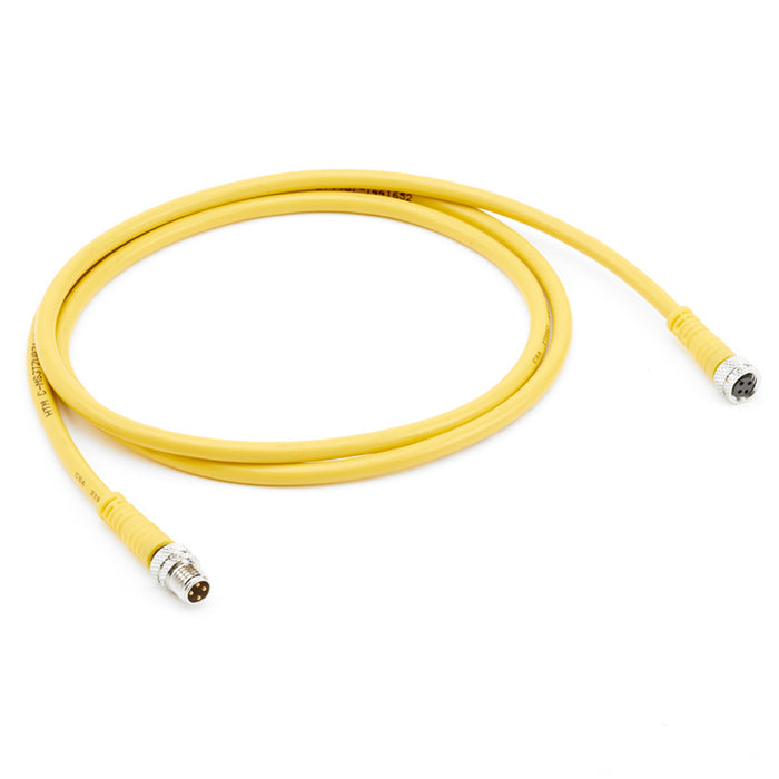 C-MS4TZ-V072+C-FS4TZ-V072 – HTM Sensors Double Ended Cable M8 A-Coded Male Straight M8 A-Coded Female Straight 4 Pin 2 m PVC