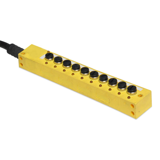 DM8C10-3/3PA-9410 – HTM Sensors Distribution Block Single Occupancy 10x M8 PNP Pre-wired 10 m PVC