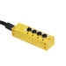 DM8C4-3/3PA-8805 – HTM Sensors Distribution Block Single Occupancy 4x M8 PNP Pre-wired 5 m PVC