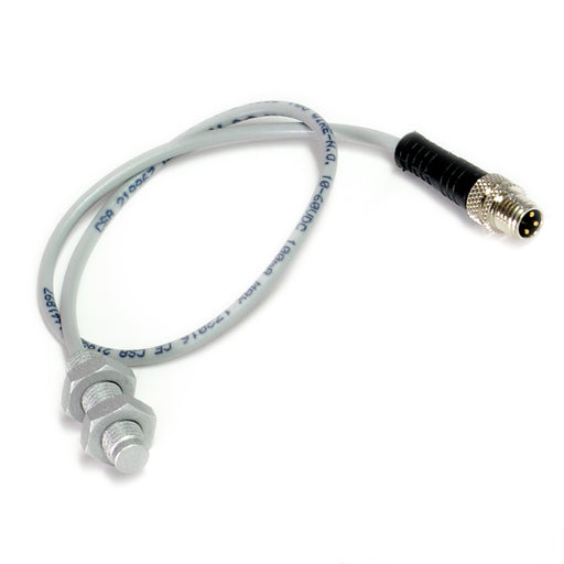 ECS1-0802C-A2S0.3/P8-PTFE-100C – HTM Sensors M8 MetalHead Extended Range Proximity Sensor Shielded 2 mm DC 2-wire NO 0.3 m Cable w/ M8 Connector