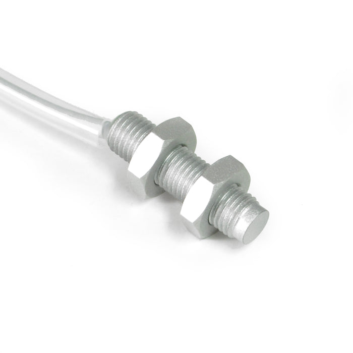 ECS1-0802C-A2S3-PTFE-100C-S – HTM Sensors M8 Proximity Sensors MetalHead 2mm Sensing Range DC 2 Wire Prewired with 2m Cable w/Silicone