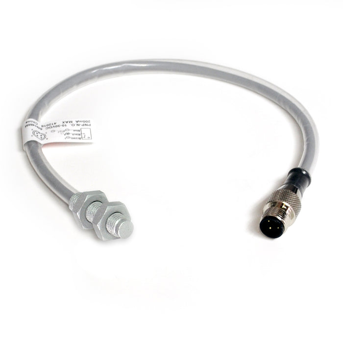 ECS1-0802C-A2S0.3/P12-PTFE-100C-S – HTM Sensors M8 Prox 2mm Sensing Range DC 2 Wire NO 0.3m Pigtail with Silicone