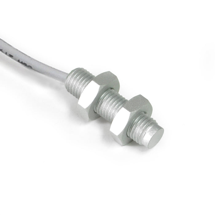 ECS1-0802P-A3S2-PTFE-100C – HTM Sensors M8 MetalHead Extended Range Proximity Sensor Shielded 2 mm PNP NO 2 m Cable