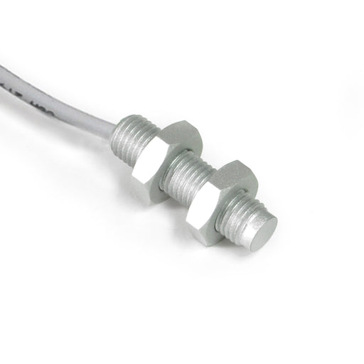 ECS1-0802N-A3S2-PTFE-100C – HTM Sensors M8 MetalHead Extended Range Proximity Sensor Shielded 2 mm NPN NO 2 m Cable