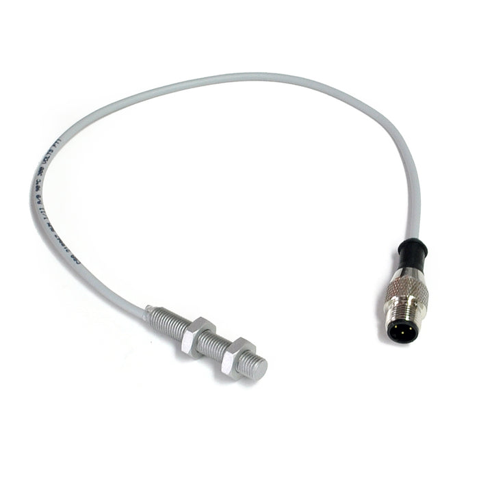 ECS1-0802P-A3U0.3/P12-PTFE-100C – HTM Sensors M8 Extended Range MetalHead Proximity Sensor Shielded 2 mm Range PNP NO 0.3 m Cable