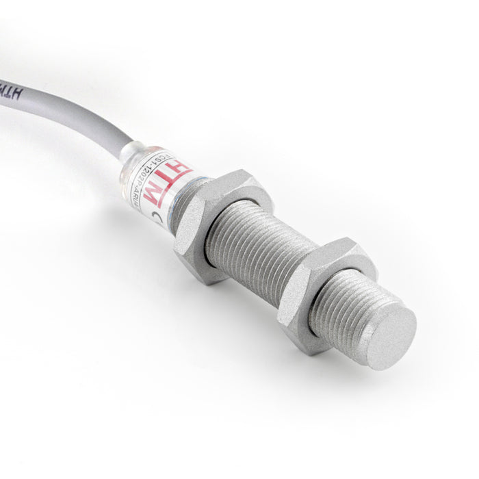 ECS1-1204P-A3U2-PTFE-100C – HTM Sensors M12 MetalHead Extended Range Proximity Sensor Shielded 4 mm PNP NO 2 m Cable