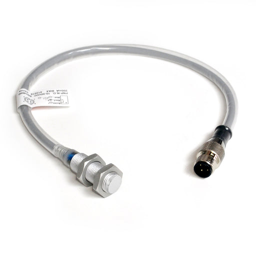 ECS1-1204C-A2S0.3/P12-PTFE-100C-S – HTM Sensors M12 Prox 4 mm Sensing Range DC 2 Wire 0.3 m Pigtail with M12 Connector 100 C Temperature