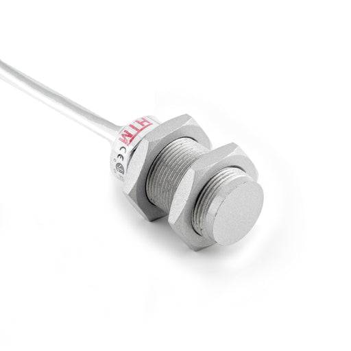 ECS1-1808C-A2S3-PTFE-100-S – HTM Sensors M18 Metalhead Prox 8mm Sensing Range NO Short Body Prewired with 3m Cable with Silicone 100c