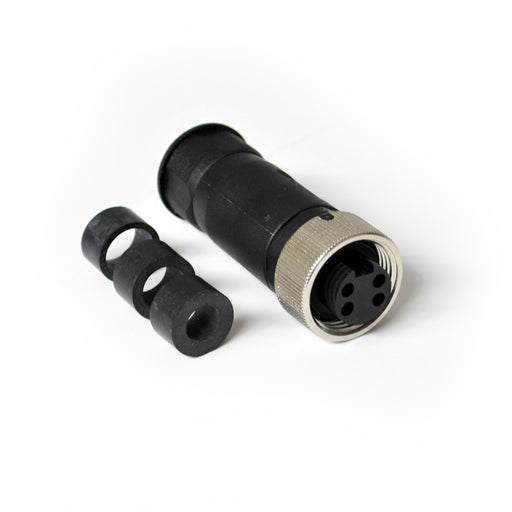 FC-78FS4P-PG9 – HTM Sensors Field Connector 7/8 Mini Female Straight 4 Pin