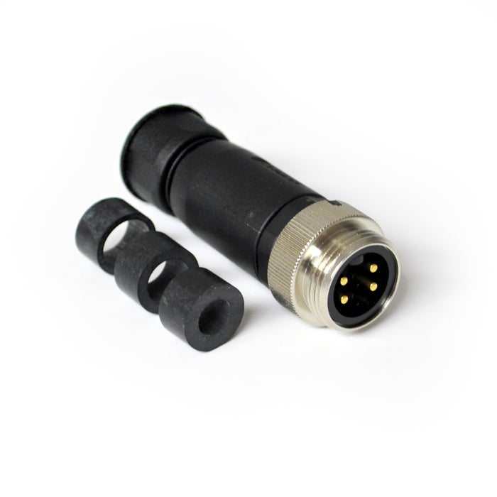 FC-78MS4P-PG9 – HTM Sensors Field Connector 7/8 Mini Male Straight 4 Pin
