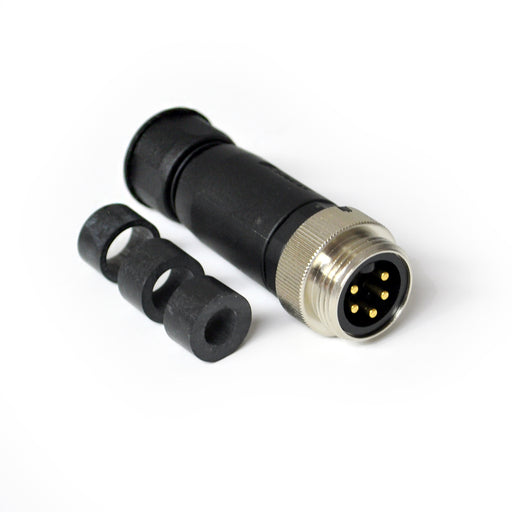 FC-78MS5P-PG9 – HTM Sensors Field Connector 7/8 Mini Male Straight 5 Pin