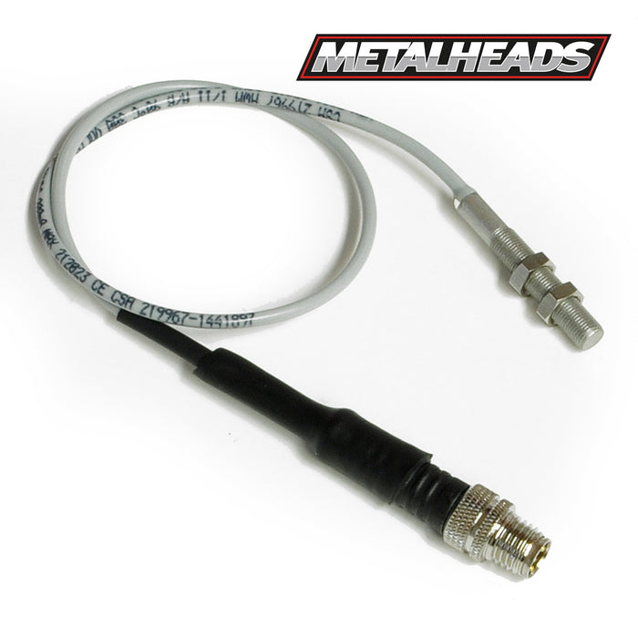 FCS1-0501P-A3U0.3/P8-PTFE-100C – HTM Sensors M5 MetalHead Prox 1 mm Sensing Range PNP NO 0.3 m Pigtail with M8 Connector PTFE Coated 100 C