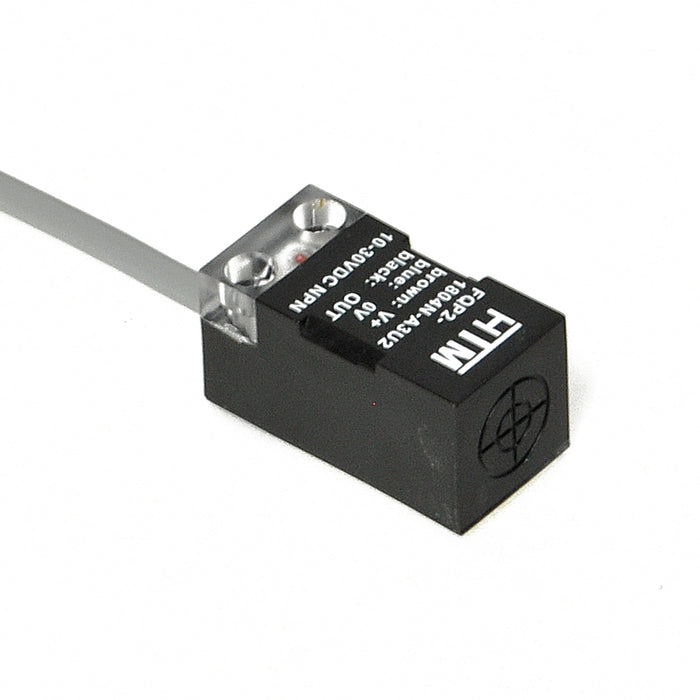 FQP2-1804N-A3U2 – HTM Sensors Square Inductive Proximity Sensor Unshielded 4 mm NPN NO 2 m Cable
