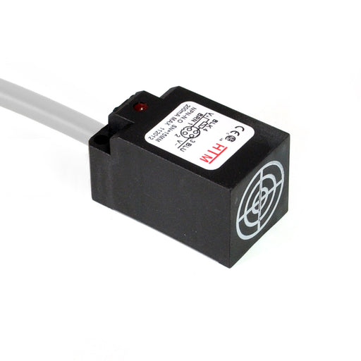 FQP1-3010N-A3U2F – HTM Sensors Square Inductive Proximity Sensor Shielded 10 mm NPN NO 2 m Cable