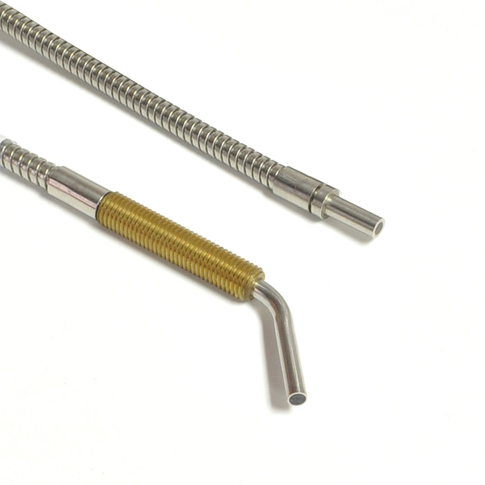 GT-SH516-3.2 – HTM Sensors Photoelectric Sensor Glass Fiber Optics Thru-Beam 3.2 mm Fiber Bundle 45 Degree Viewing Angle