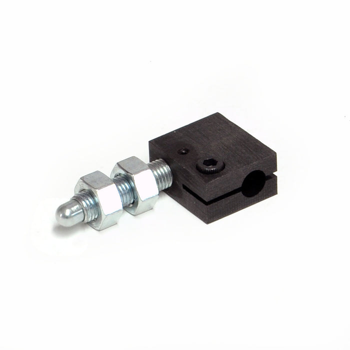 HBSA-A-08-25-08-R – HTM Sensors M8 Angled Banking Screw Adapter 25 mm Long Rounded for M8 Proximity Sensor