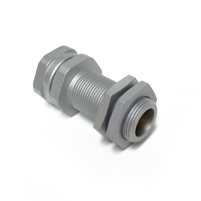 HQT-12L-T – HTM Sensors M12 Quick-tube Sensor Mount Long Body SpatterGuard™ Coated