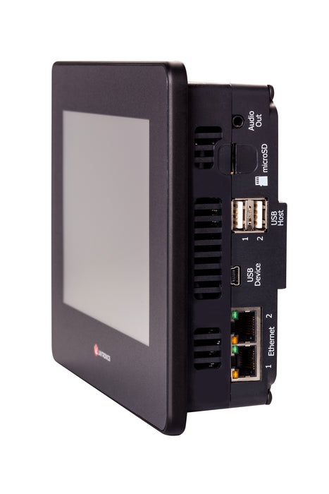 UniStream 7" PLC + HMI Touchscreen – Built-in Controller (All Variants)