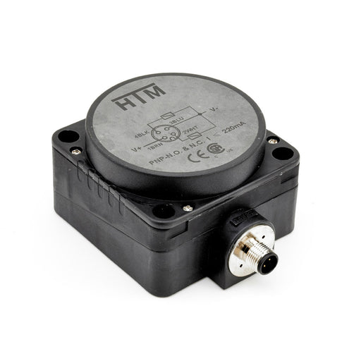 LQP2-80100P-SRU4T – HTM Sensors Square Inductive Proximity Sensor Unshielded 100 mm PNP NO/NC Complementary M12 Connector