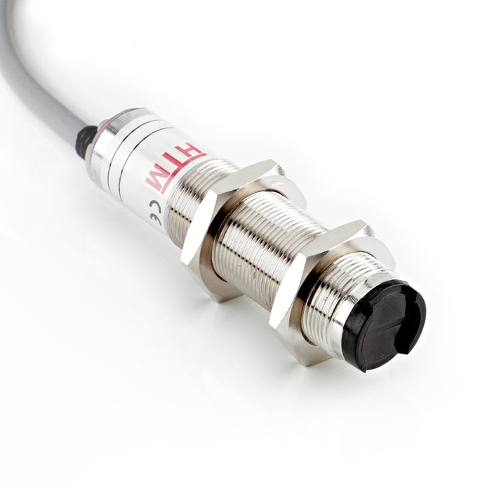 M18B-T015MA-DX9C3U2 – HTM Sensors M18 Prox-Style Photoelectric Sensor Thru-Beam 15 m AC Solid State Dark On