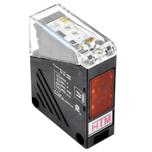 RP76-D0300P-CY9T4U-BS – HTM Sensors Rectangular RP76 Photoelectric Sensor 300 mm PNP LO/DO Selectable