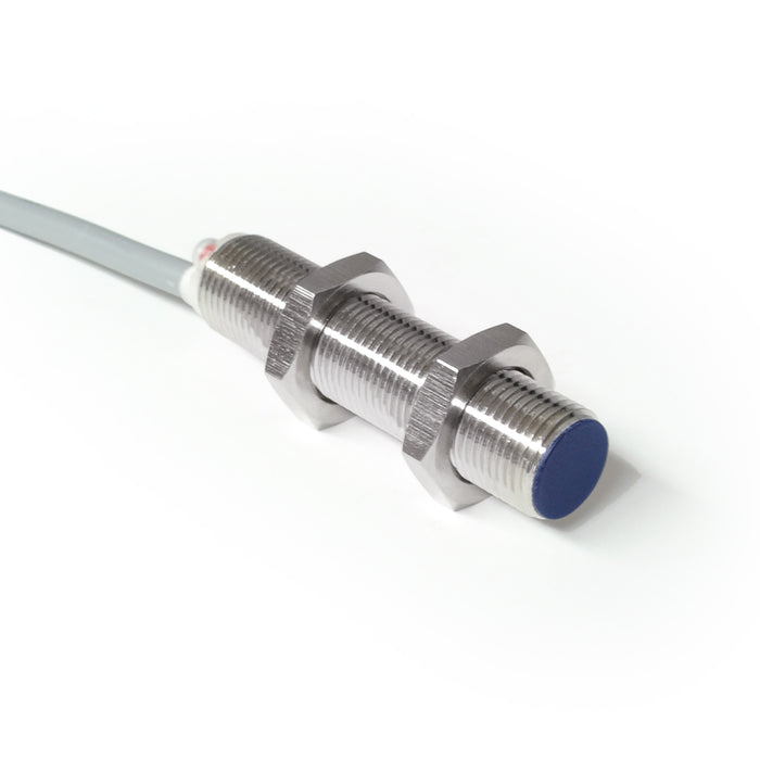 CCM1-1204N-A3U2 – HTM Sensors M12 Capacitive Proximity Sensor Shielded 1-4 mm NPN NO 2 m Cable