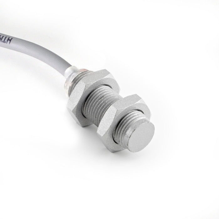 ECS1-1204N-A3S0.3/P12-PTFE-100C-S – HTM Sensors M12 MetalFace Prox 4mm Sensing Range NPN NO Pigtailed with an M12 4 Pin Connector