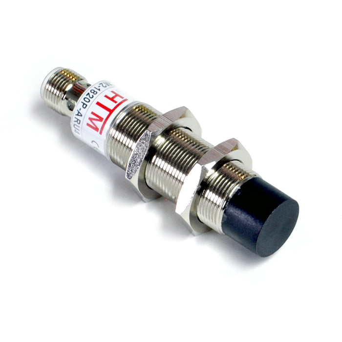 LCM2-1820N-SRU4 – HTM Sensors M18 Long Range Inductive Proximity Sensor Unshielded 20 mm NPN NO/NC Complementary M12 Connector