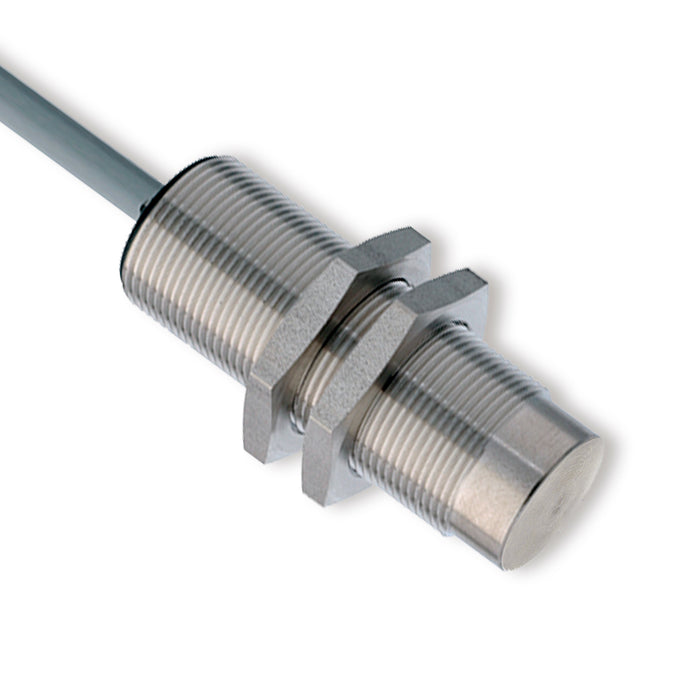 LCS2-1820N-B3U2-AMS – HTM Sensors M18 MetalHead Long Range All-Metal Proximity Sensor Unshielded 20 mm NPN NC 2 m Cable