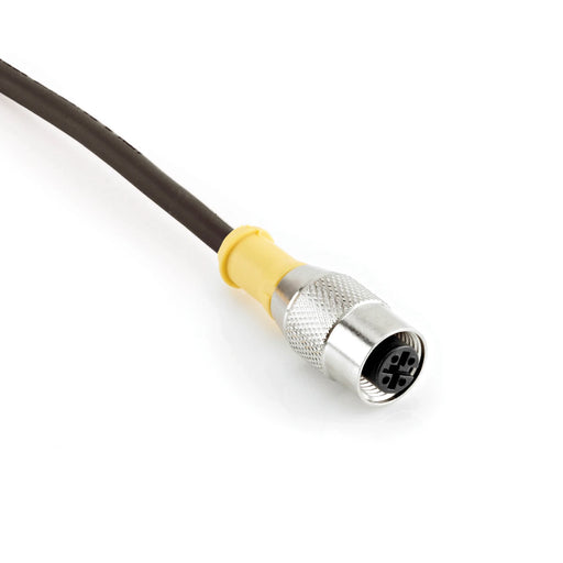 R-FS4TZ-Y0730/BLK – HTM Sensors Single Ended Cable M12 A-Coded Female Straight PUR 30 m