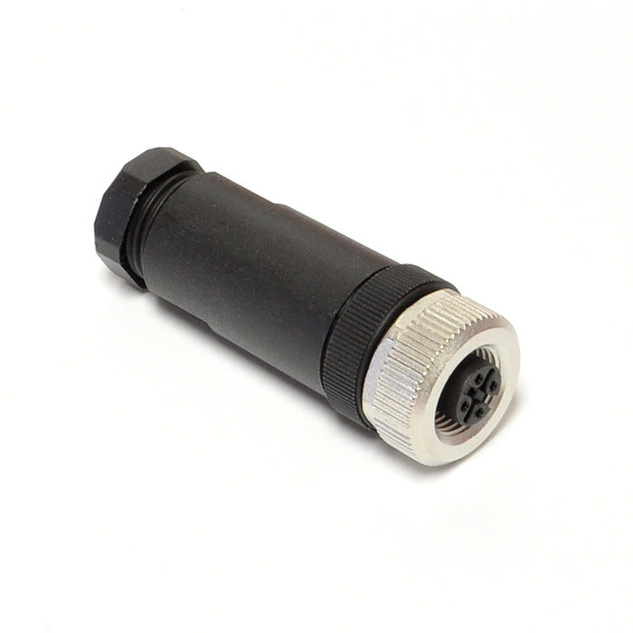 R-FS8KZ/PG9 – HTM Sensors M12 Field Connector Female Straight 8-Pin PG9 Gland