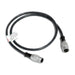 R-MS4TZ-S071+R-FS4TZ-S071 – HTM Sensors Double Ended Cable Male Straight Female Straight 4 Pin 1 m Silicone