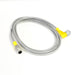 R-MS4TZ-T070.6+R-FA4TZ-T070.6 – HTM Sensors M12 Double Ended Cable M12 Male Straight - Female Angled 0.6 m 4 Pin TPE Jacket