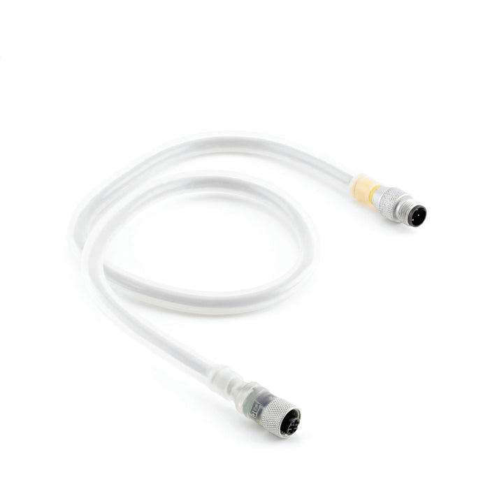 R-MS4TZ-T072+R-FS4/3TP-T072-S – HTM Sensors M12 Double-Ended Cable M12 Male Straight to M12 Female Straight, 2 m length, Durable TPE