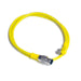 R-MS4/3TZ-Y072 + C-FA3TZ-Y072 – HTM Sensors Double Ended Cable M12 Male Straight 4 pin/ 3 Wire - M8 Female Angled 3 Pin PUR