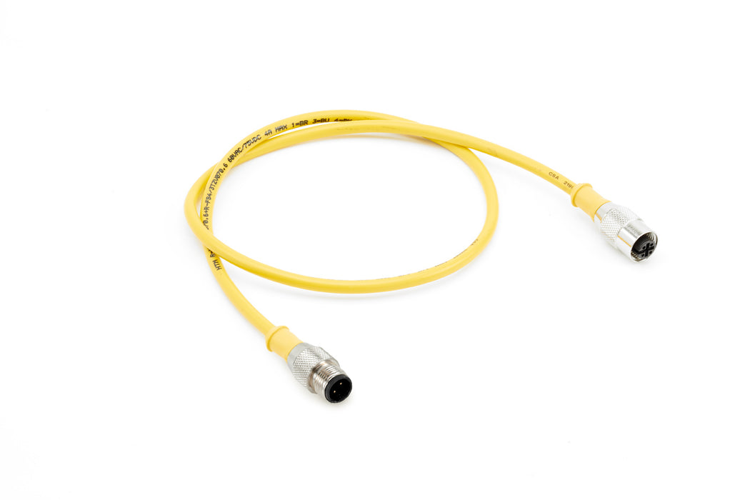 R-MS5TZ-V071+R-FS5TZ-V071 – HTM Sensors M12 5 Pin Double Ended Cable PVC 1m Length