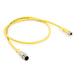 R-MS4TZ-Y070.3+C-FS4TZ-Y070.3 – HTM Sensors Double Ended Cable M12 A-Coded Male Straight M8 A-Coded Female Straight 4 Pin 0.3 m PUR/PVC