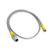 R-MS4/3TZ-T071+C-FS3TZ-T071 – HTM Sensors M12 Double Ended Cable M12 Male Straight to M8 Female Straight TPE Jacket 1 m Length