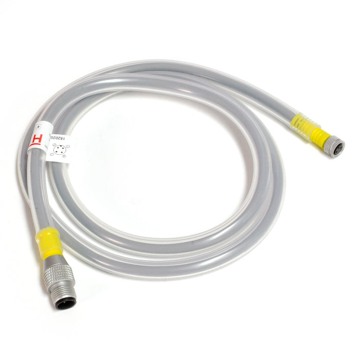 R-MS4/3TZ-T072+C-FS3TZ-T072-S – HTM Sensors M12 Male 4 pin/3wire to M8 Female 3 Pin Double Ended Cable TPE Jacket 2m Length with Silicone