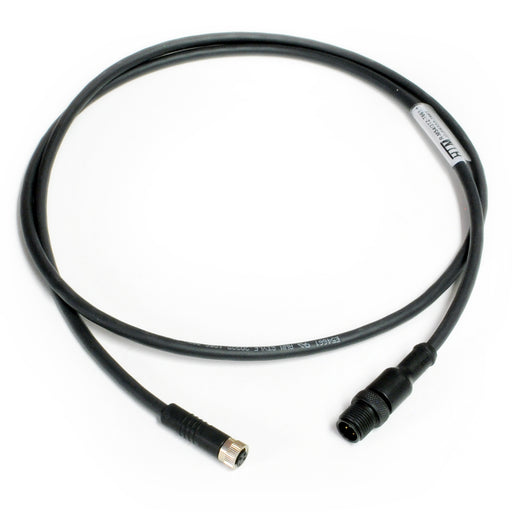 R-MS4TZ-Y072 + C-FS4TZ-Y072/BLK – HTM Sensors Double Ended Cable M12 Male Straight 4 Pin to M8 Female Straight 4 Pin Black PUR 2m Length