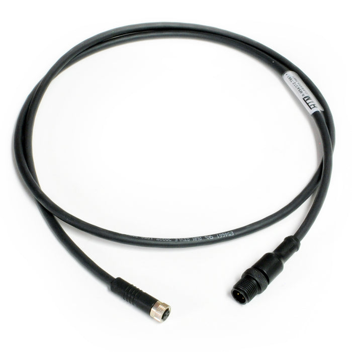 R-MS4/3TZ-T660.3+C-FS3TZ-T660.3 – HTM Sensors Double Ended Cable M12 Male Straight M8 Female Straight TPE 0.3 m 3 Pole