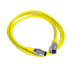 R-MS4TZ-V0720 + R-FS4TZ-V0720 – HTM Sensors M12 Double Ended Cable 4 Pin PVC 20m Length Male Straight to Female Straight