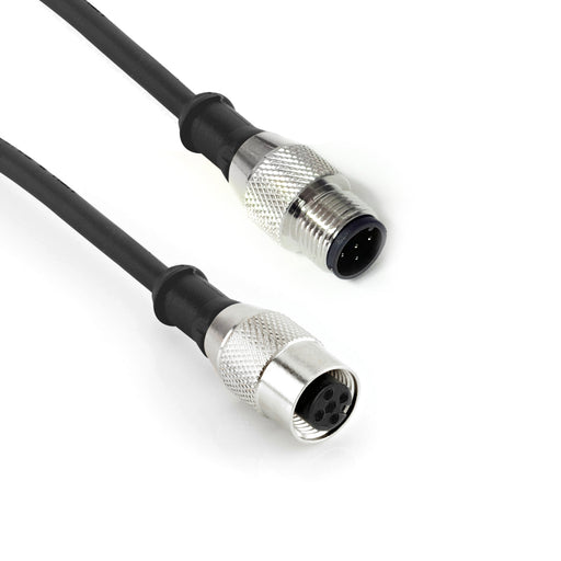 R-MS5TZ-V070.3+R-FS5TZ-V070.3/BLK – HTM Sensors M12 Double Ended Cable 5 Pin PVC 0.3m Length Black
