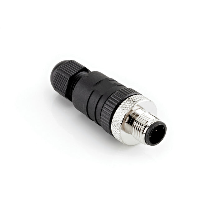 U-MS3KA/PG7 – HTM Sensors M12 Field Connector Male Angled 3 Pin 1/2-20" for AC Connections PG7 Connector Gland