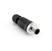 U-MS3KA/PG7 – HTM Sensors M12 Field Connector Male Angled 3 Pin 1/2-20" for AC Connections PG7 Connector Gland