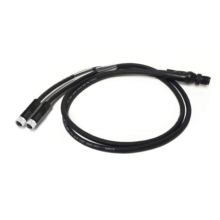 U2-R4C-FS3KZ-T660.6 – HTM Sensors Splitter M12 Male Straight 2 x M8 Female Straight 4 Pin 0.6 m TPE