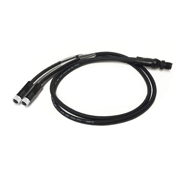 U2-R4C-FS3KZ-T660.3 – HTM Sensors Splitter M12 Male Straight 2 x M8 Female Straight TPE 0.3 m 3 Pin