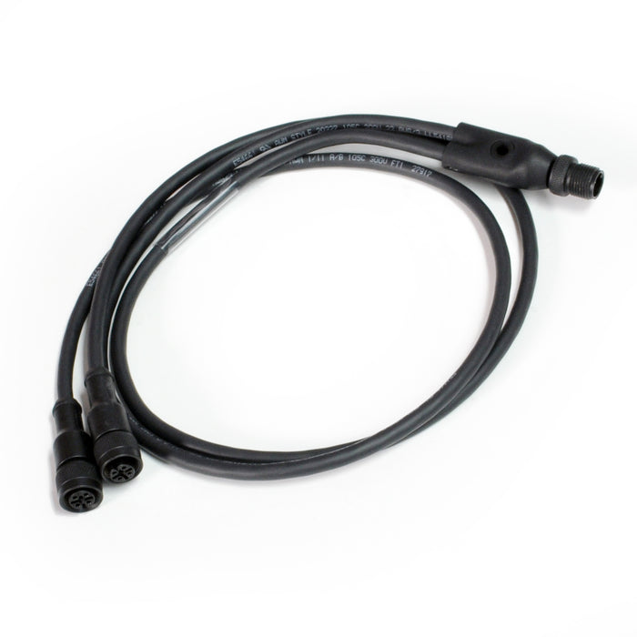 U2-R4R-FS4KZ-T661 – HTM Sensors Splitter M12 Male Straight 2 x M12 Female Straight 4 Pin 1 m TPE