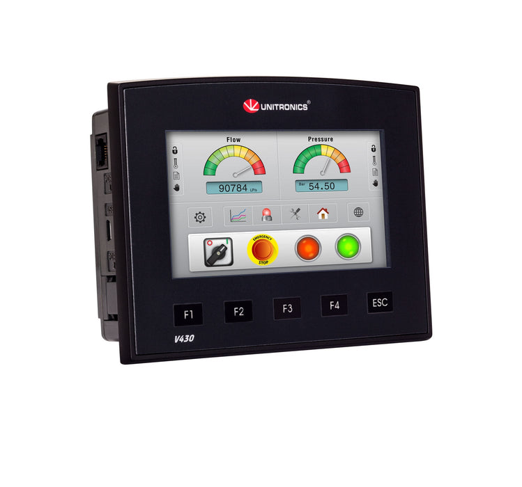 V430-J-TR34 Unitronics Vision430 4.3" PLC + HMI